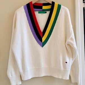 Clare V. Varsity sweater